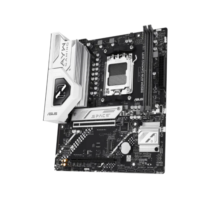 Placa Mãe Asus B850m Ayw Gaming Wifi Am5 2xDDR5 Amd B850 Matx Placa Mãe Asus B850m Ayw Gaming Wifi Am5 2xDDR5 Amd B850 Matx