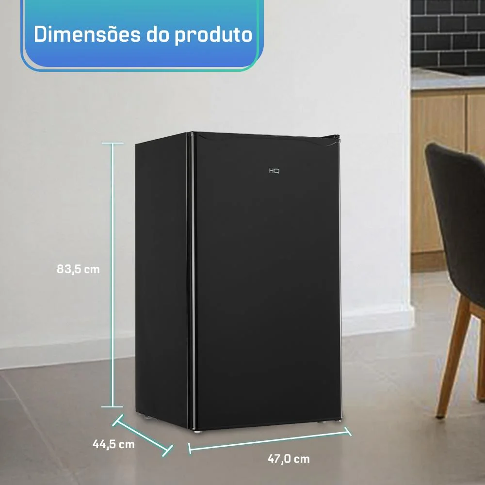 Frigobar Hq 93 Litros Preto Bc-93 Frigobar Hq 93 Litros Preto Bc-93