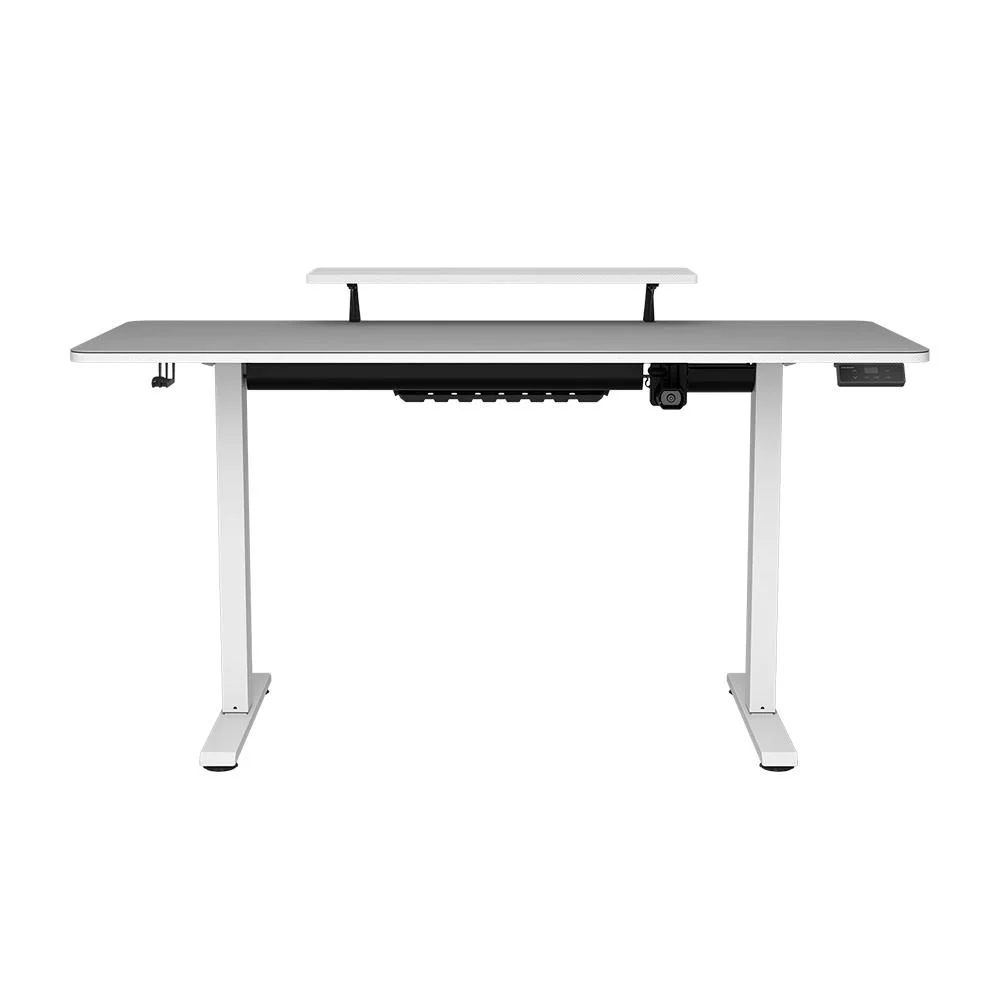 Mesa Gamer Elétrica Cougar E-star 140cm Com Suporte Monitor Branco