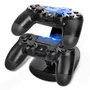 Base Carregador E Suporte Para 2 Controle Ps4  Playstation4