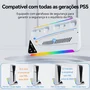 Suporte Cooler Resfriamento Ps5 Normal Ps5 Slim Ps5 Pro Carrega 2 Controles