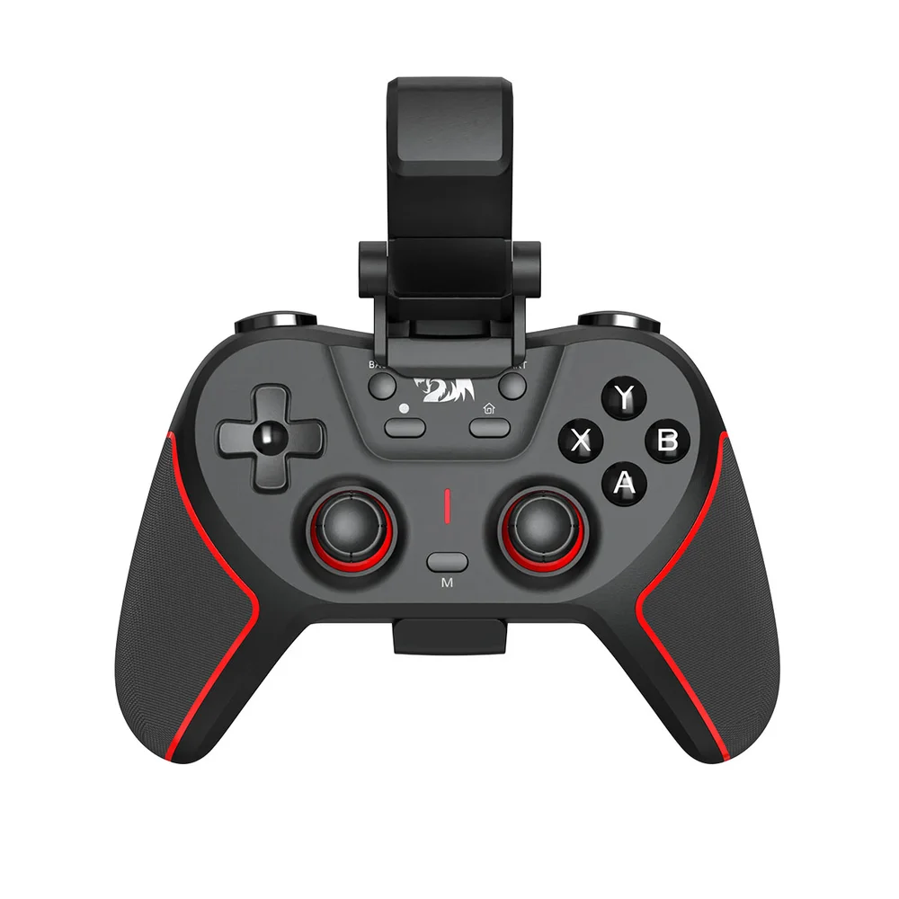 Controle Joystick Sem Fio Redragon Sempiten Com Suporte Para Celular Preto - G712 Controle Joystick Sem Fio Redragon Sempiten Com Suporte Para Celular Preto - G712