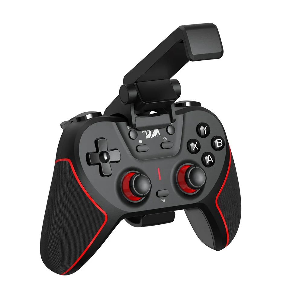 Controle Joystick Sem Fio Redragon Sempiten Com Suporte Para Celular Preto - G712 Controle Joystick Sem Fio Redragon Sempiten Com Suporte Para Celular Preto - G712