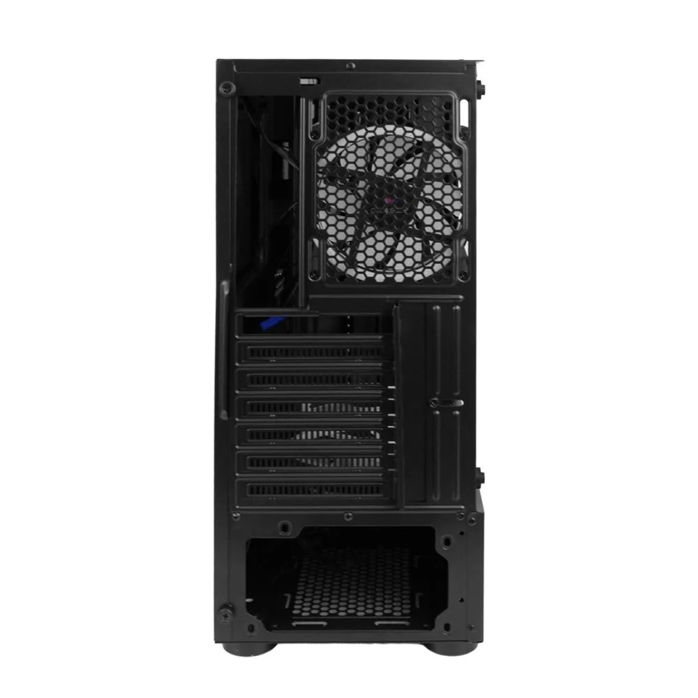 Gabinete Gamer Mid Tower Com 3 Fans RGB 12cm, Vidro Temperado E Usb 3.0 Gabinete Gamer Mid Tower Com 3 Fans RGB 12cm, Vidro Temperado E Usb 3.0