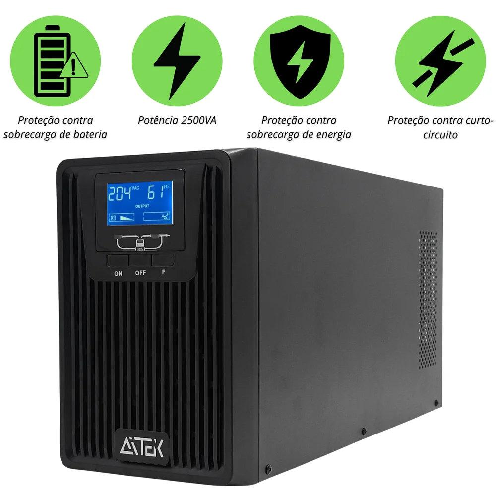 NoBreak Senoidal Puro 2500VA 220V AITEK