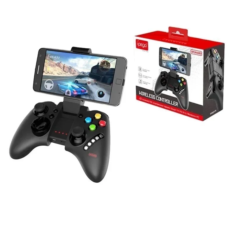 Controle Joystick Bluetooth Ipega Pg-9021 Preto Para Jogos