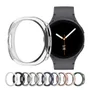 Capa Case Em Vidro Transparente Compatível Com Samsung Watch 8 44mm