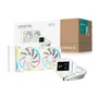 Water Cooler 240mm Deepcool Lm240 Wh, ARGB, Display, White - R-lm240-whdmmc-1