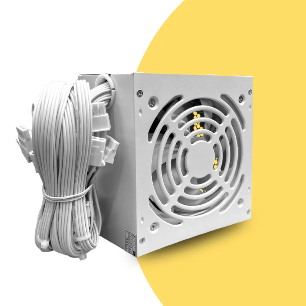 Fonte Bluecase 500w, Pfc Ativo, Bivolt Automático, Cabos Flat, Fan 120mm