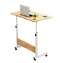 Mesa Notebook Ergonômica Multiuso Altura Regulável Rodinhas Mesa Escrivaninha Ajustes