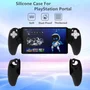 Capa Protetora Silicone Para Playstation Ps Portal Esquerda Direita Preta