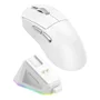 Mouse Gamer Sem Fio Bluetooth Paw3311 24000 Dpi Fire Phoenix Bk-r3x Pro Branco