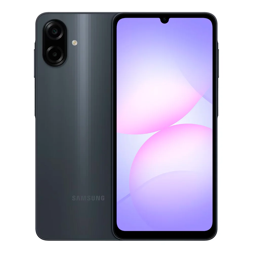 Celular Samsung Galaxy A07, 128GB, Tela 6,7´ Pol. Pls Lcd, 4gb Ram + Ram Plus Até 4gb, Câmera Traseira 50+2mp, Frontal 8mp, Preto. Celular Samsung Galaxy A07, 128GB, Tela 6,7´ Pol. Pls Lcd, 4gb Ram + Ram Plus Até 4gb, Câmera Traseira 50+2mp, Frontal 8mp, Preto.