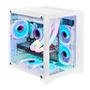 Gabinete Gamer Aquário Orion Metalred M7 Sem Fans - Branco