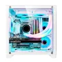 Gabinete Gamer Aquário Orion Metalred M7 Sem Fans - Branco