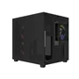 Gabinete Gamer Bg-064 Pure Pro Preto Bluecase - 3x Fan Rainbow / S/ Fonte / Vidro